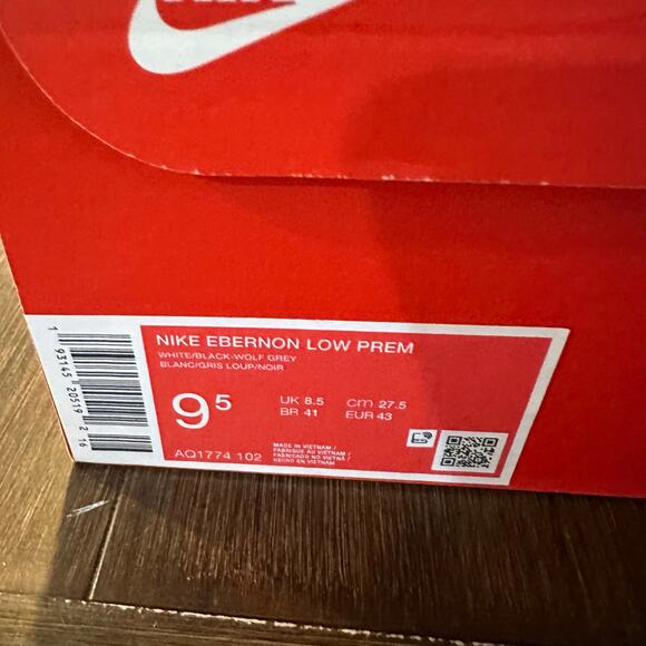 Nike Ebernon Low Prem Mens Size 9.5 - Picture 6 of 7